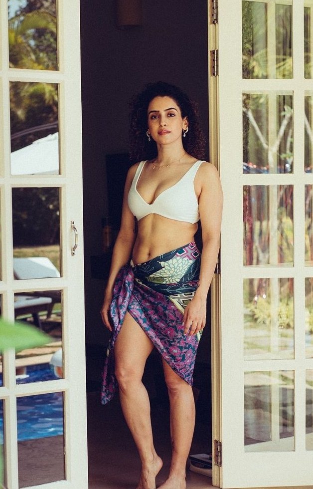 Sanya Malhotra Dangal babita kumari fame Att solid structure. 