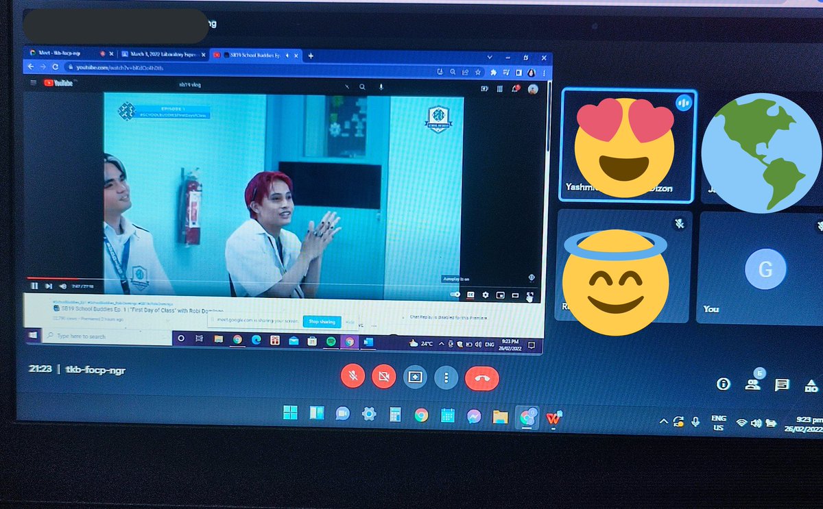 roronoaberry's tweet photo. UY HALA 😭 MY NON-A'TIN FRIENDS WATCHED SCHOOLBUDDUES W/ ME. WE'RE SUPPOSED TO DO OUR ASSIGNMENTS BUT I SAID I NEED TO WATCH IT, SO THEY WATCHED W/ ME INSTEAD 🥺 ILY'ALL

SB19 FIRST DAY OF CLASS
@SB19Official 
#SchoolBuddies_Ep1 #SB19xRobiDomingo https://t.co/0UaFLrUfNz