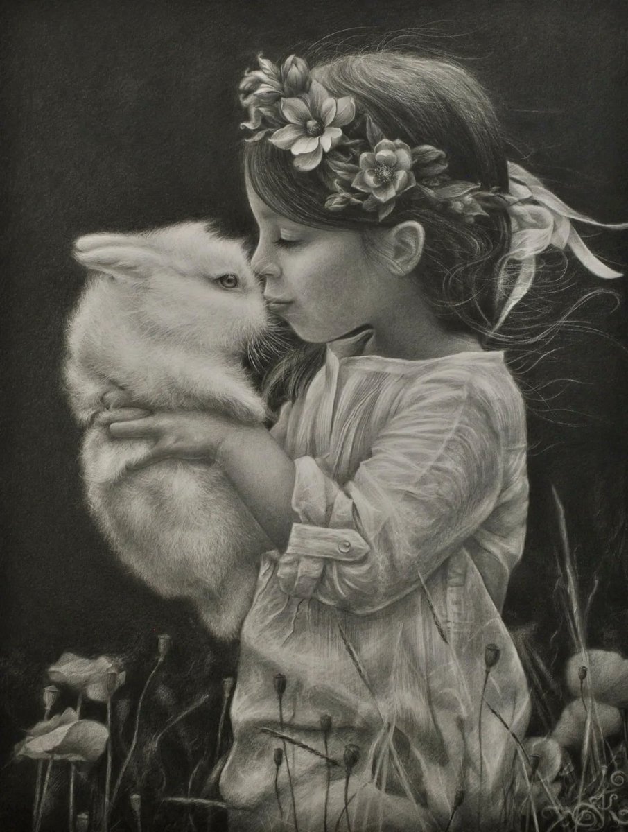 #PrayingForUkraine 🙏

<My Little #Love>
By Mitya Karastoika 🇺🇦 #UkrainianArtist
#Pencil
50x67cm
Selected artwork of 2022 Art Revolution Taipei

#peace #NoWar #WorldPeace #StopWar #戦争反対 #StandWithUkriane #SupportUkraine #art #painting #artist #芸術 #アート