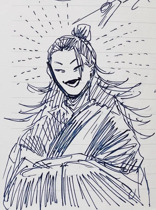 割と好きに描けた夏さまらくがき 