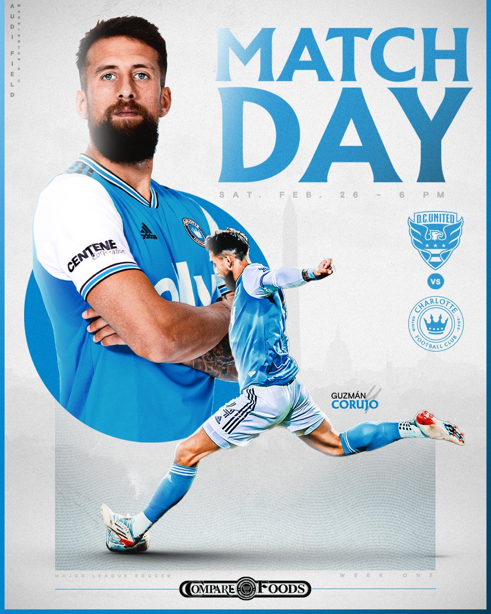 Today is the day! 🤩 

#ForTheCrown | #CLTvDC