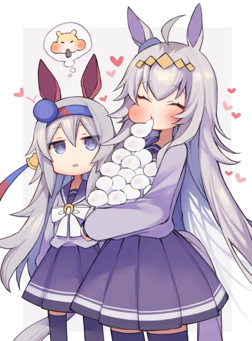 いちご大福とオグリ #ウマ娘 