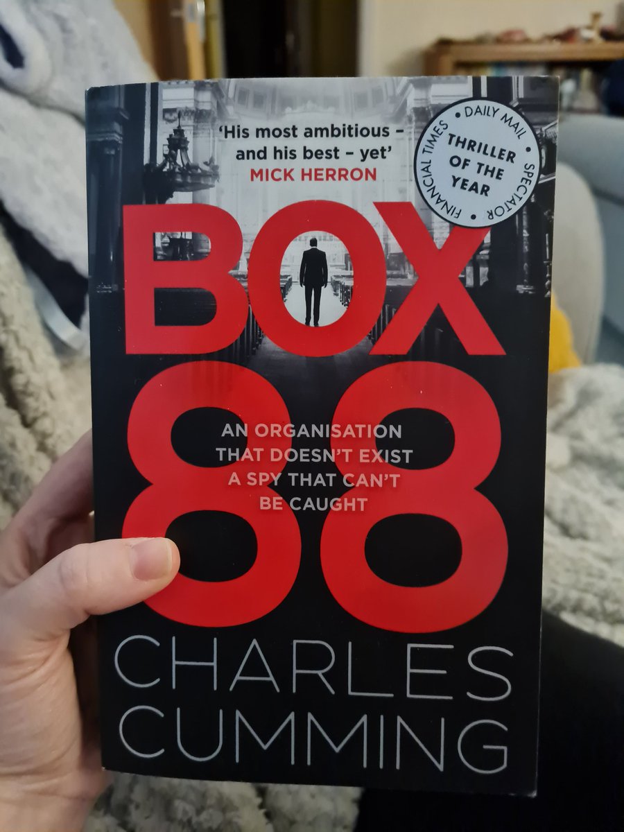 BMAHistory's tweet photo. #11 - Box 88 by Charles Cumming
⭐⭐⭐⭐
A fast paced read for those interested in the Cold War and  espionage https://t.co/xXEewR1coR