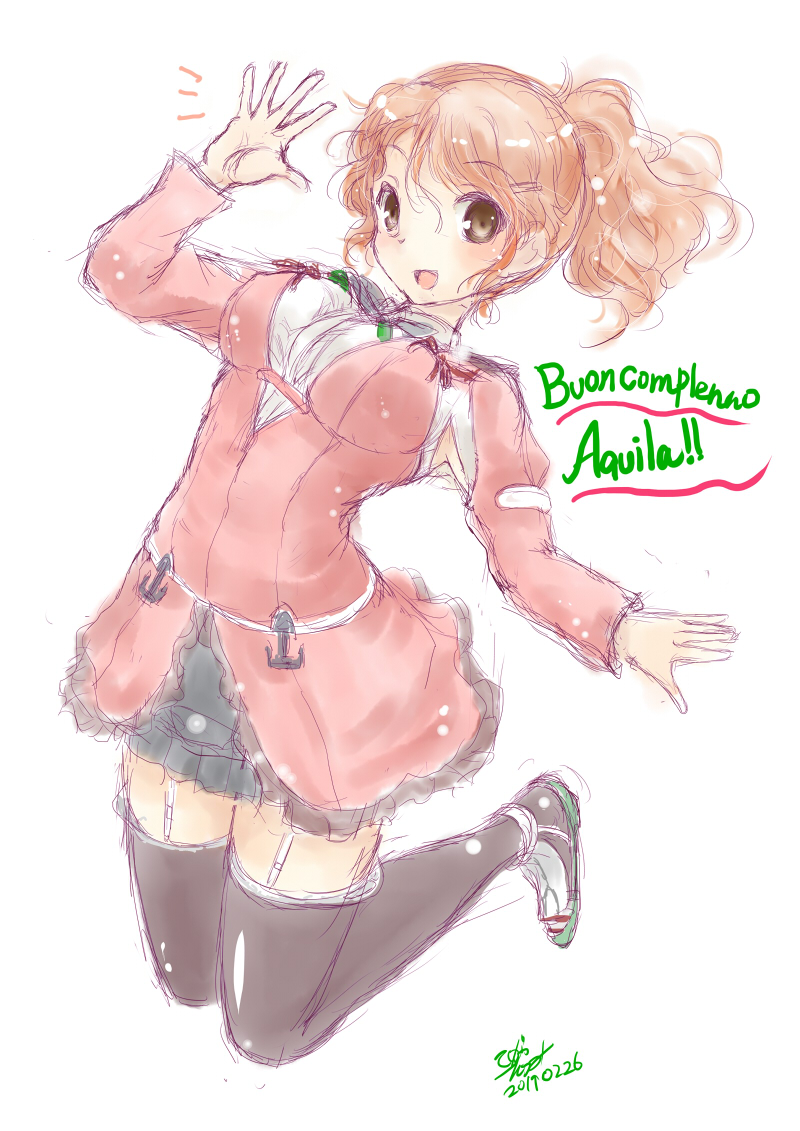 進水日だしアクィラ御蔵出し
#艦これ
#アクィラ進水日 https:// 