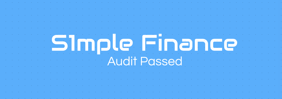 S1mpleFinance's tweet photo. S1mpleSwap Security Audit Passed 🚀🚀🚀
Learn more: https://t.co/LxS7Xtl1P6

#Etherum #etherium #cryptocurrecy #cryptotrading #cryptocurrency #Security #DeFi https://t.co/4dkACFYOqN