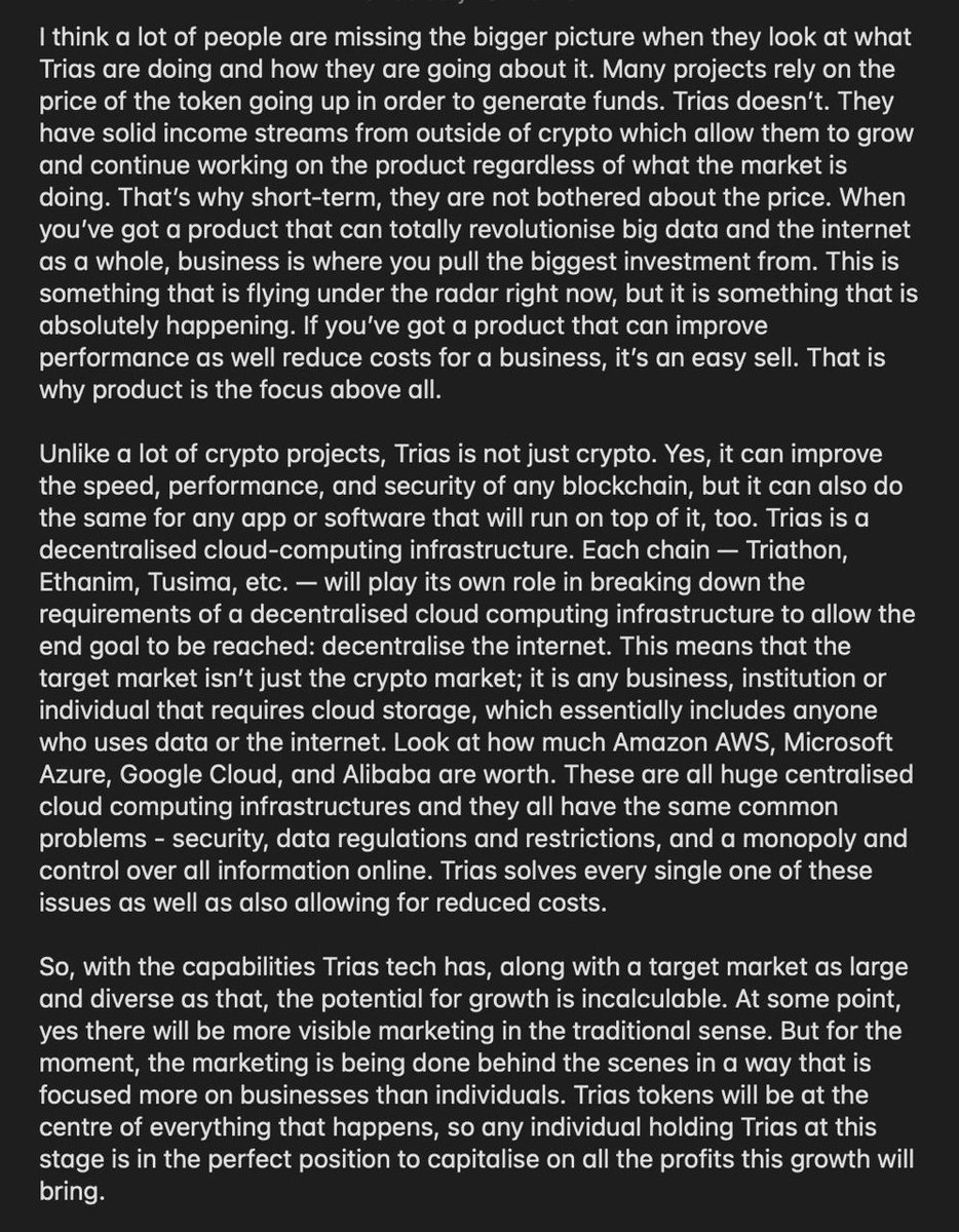 jaaemes's tweet image. My thoughts on $Trias

@triaslab @Trias_One