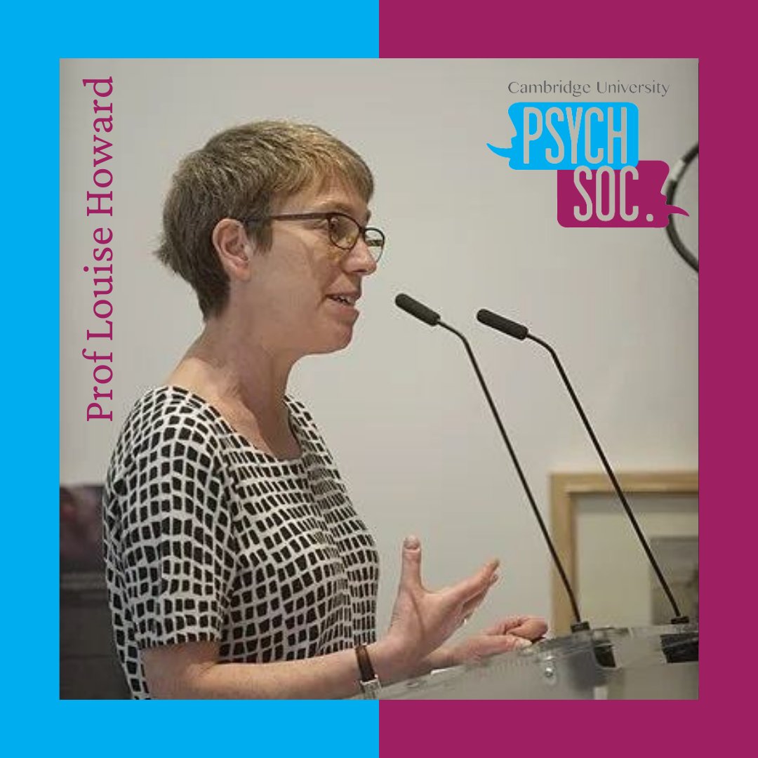 *PsychSoc Conference: Speaker announcement #1* We are delighted to welcome Louise Howard, a Professor in Women’s Mental Health at KCL and an Honorary Consultant Perinatal Psychiatrist! She will be talking about domestic violence and how it intersects with mental health.