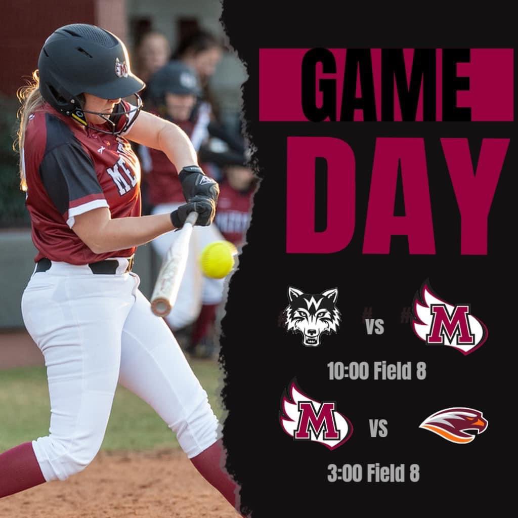 GAME DAY!!!! We will also play a 3rd game at 7pm on Field 7💪🏼😇🥎 #MCSB #ALLiN #WINGSUP