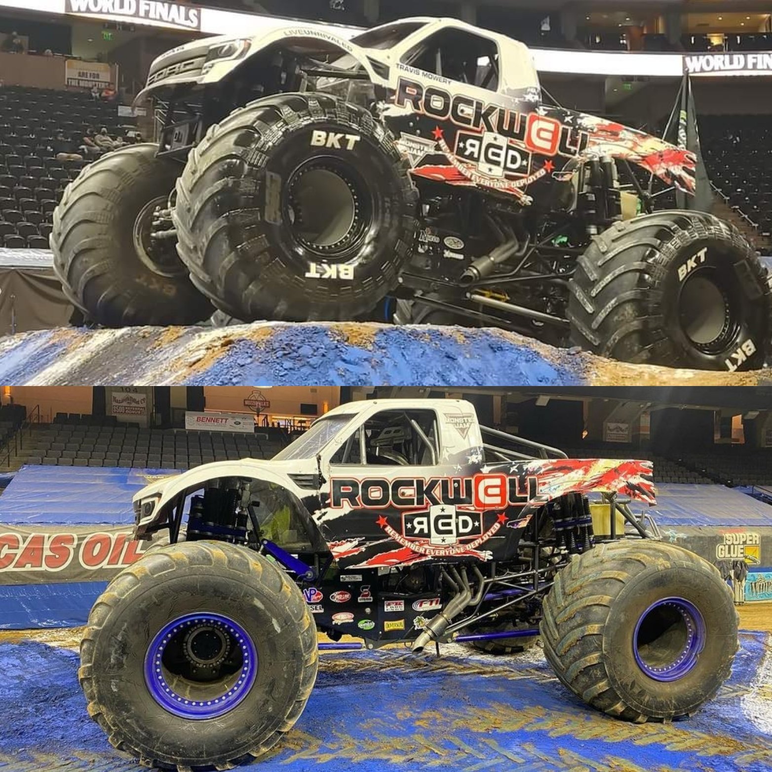 Rockwell RED Monster Jam Truck