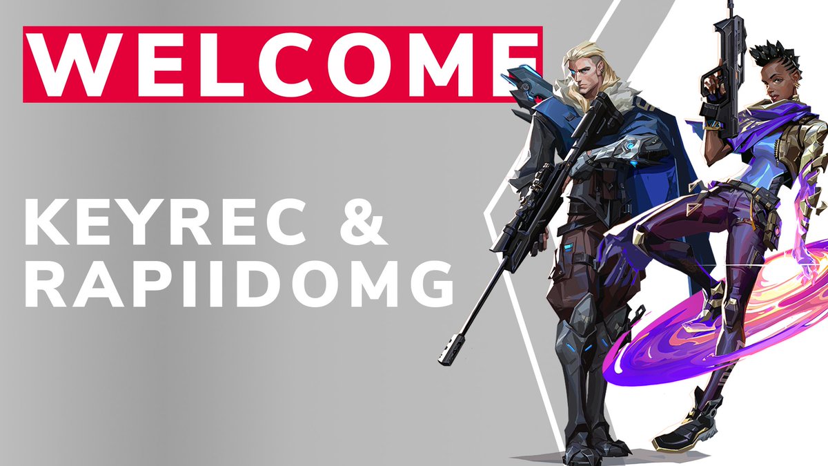 esportrn_'s tweet image. ➡️ Valorant Teamupdate

Herzlich Willkommen an @KeyrecVAL und @RapiidOmg , die unser Valorant Roster wieder komplettieren. Die letzten Wochen vom ersten Split von @projectvgg werden wir nutzen, um noch ein paar Siege und Punkte einzufahren 💪

#ern #tsvo #rheinschenken #VALORANT