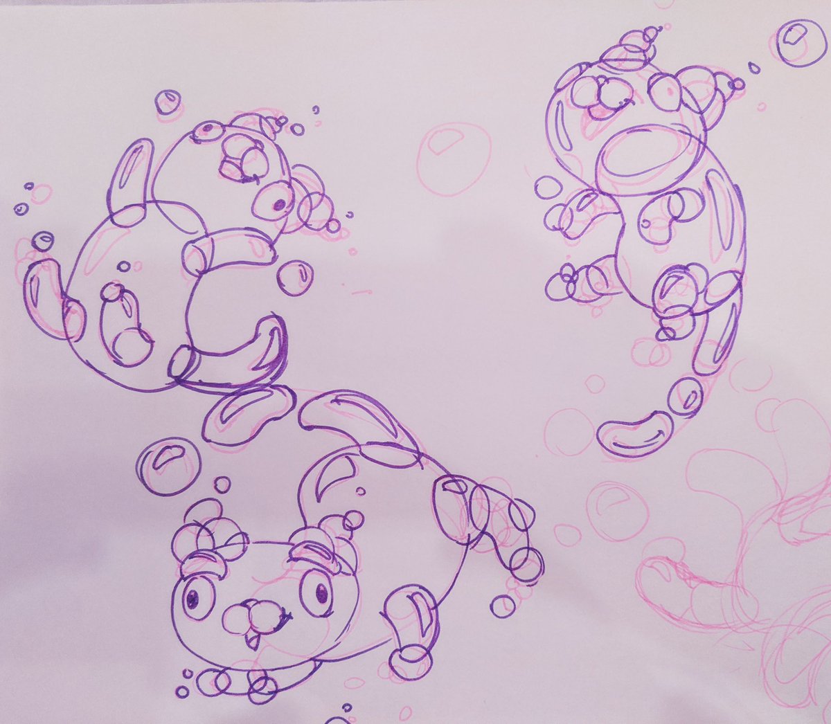 BubbleCatsNFT's tweet photo. we're welcoming the weekend frens! ॰°
here's some early sketches during development 🎨✏️

#nft #nftcommunity #nftcollector https://t.co/5yra5qFF3M