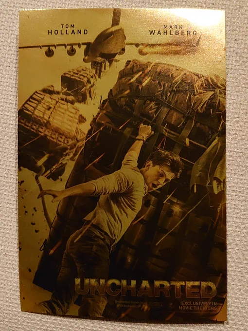 新宿ピカデリーにて映画「アンチャーテッド」観賞。トム・ホランドさんは可愛かったですが、元のゲームのファンとしては「いやいや、ウォルバーグがネイトっしょ」と思ってしましまいますが、ラスト近くでようやく肩ホルスター姿になってくれたので…良しとします😅 