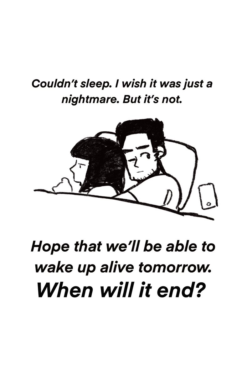 Those last days that were happening to us...