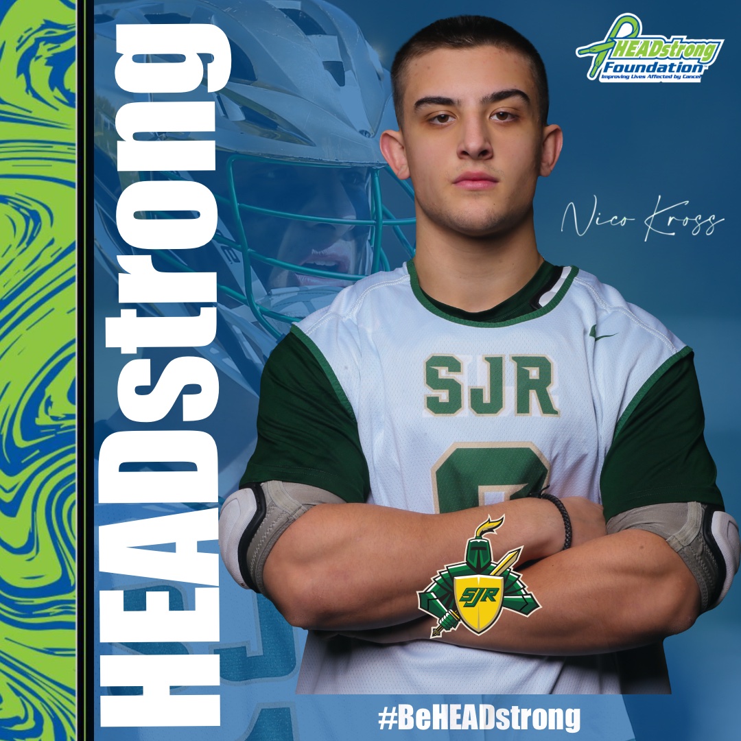 I am excited to announce that I will be teaming up with The Head Strong Foundation for my senior season to help raise money for families affected by cancer. Link to donate is in my bio. <a href="/njriotlacrosse/">RIOT LACROSSE CLUB</a> <a href="/sjrlax/">SJR lax</a> <a href="/WagnerLacrosse/">Wagner Men's Lacrosse</a> <a href="/SJRHighSchool/">St. Joseph Regional</a> <a href="/SJRAthletics1/">SJR Athletics</a>