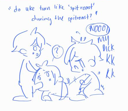 anku7u's tweet photo. my friend taught me what spitroast is https://t.co/WibdhwRaYb