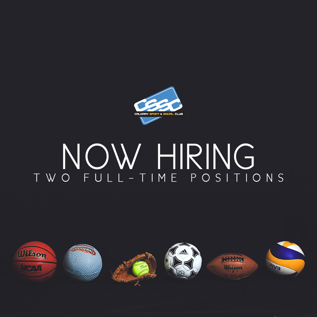 CalgarySSC's tweet photo. Interested in joining the CSSC roster? We’re looking for ambitious people who share our enthusiasm for sport! If this sounds like you, we encourage you to check out our TWO full-time office positions.

For more info and application details: https://t.co/pfnv8Y26Ab https://t.co/Fr9KV6QFTT