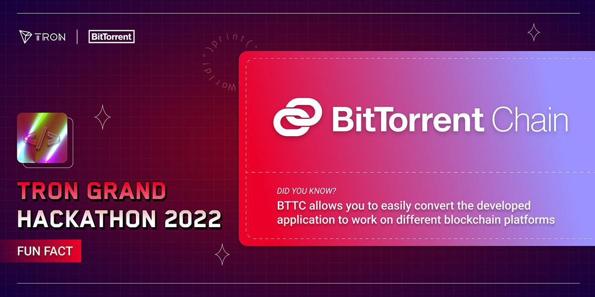 trondao's tweet photo. 🧠Did you know that #BTTC allows you to easily convert 🔁 
the developed applications to work on different #blockchain 
platforms such as #TRON, #Ethereum, #BNBChain, 
and others in the near #future 🤩🔮. #GrandHackathon2022 #CrossChain #Web3 #Decentralization https://t.co/RFnbTGuW4w