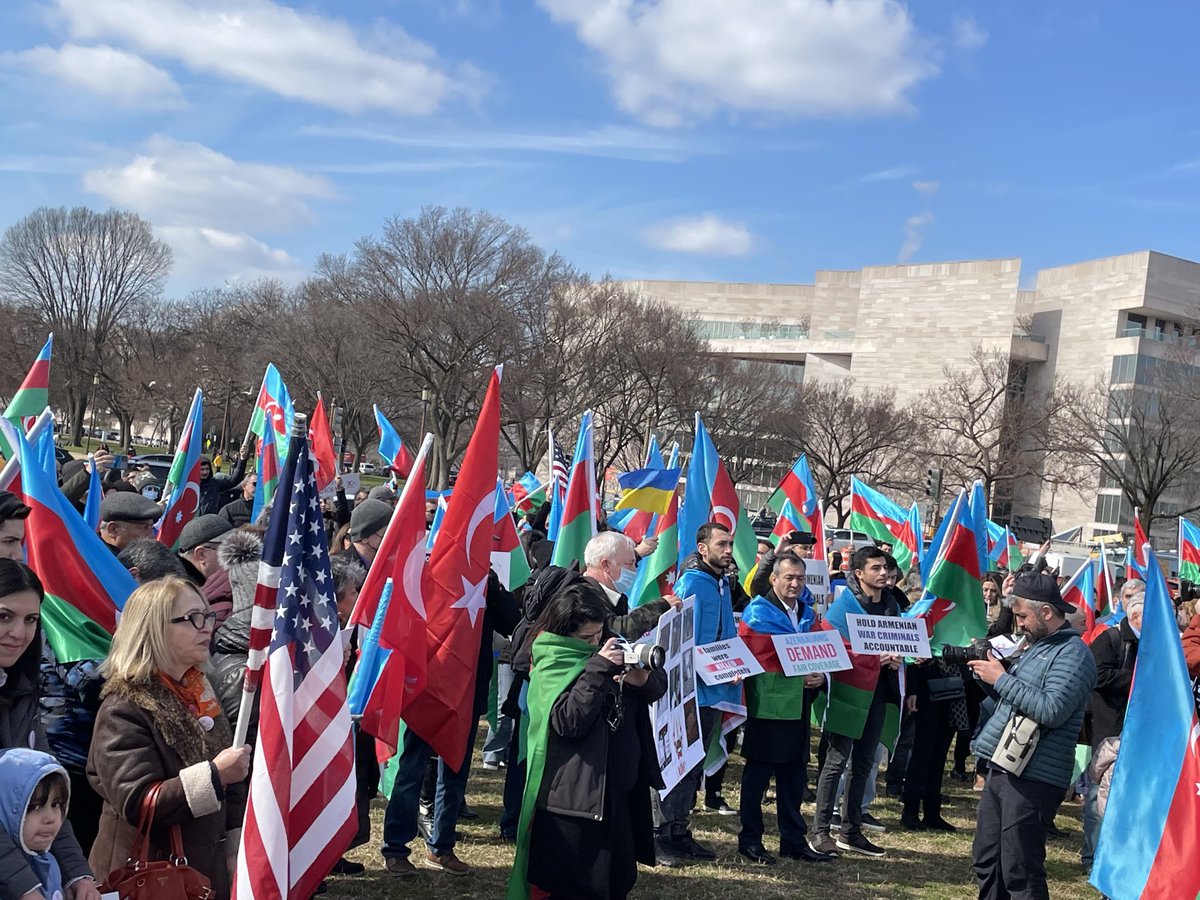 Azerbaijani-Americans commemorate the 30th anniversary of #khojaly genocide committed by Armenia.    #justiceforkhojaly