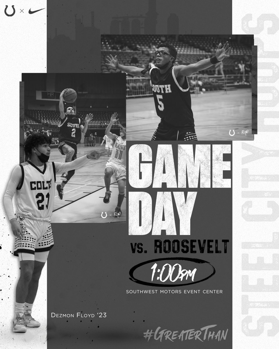 𝘽𝙧𝙤 𝙩𝙤𝙡𝙙 𝙢𝙚 𝙙𝙤𝙣'𝙩 𝙩𝙖𝙠𝙚 𝙢𝙮 𝙛𝙤𝙤𝙩 𝙤𝙛𝙛 𝙩𝙝𝙚 𝙜𝙖𝙨. #Sum2Prove

🆚 #31 Roosevelt
⏰ 1:00pm
📍 Pueblo, CO
🏟️ Southwest Motors Event Center
📻 <a href="/Rev89/">Rev 89 🎙📻</a> 
📊 Updates available on <a href="/PuebloSouthBB/">Pueblo South Boys Basketball</a>

#GreaterThan | #COLTure