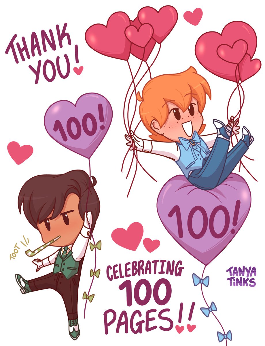 TanyaTinks's tweet photo. .
My webcomic Tea For Two is celebrating 100 pages! Two years of work flew by! Here’s to many more 🥳🥂

#TeaForTwo #Webtoon
#Webcomic #Chibi #MyOC https://t.co/ws39OyWfDF