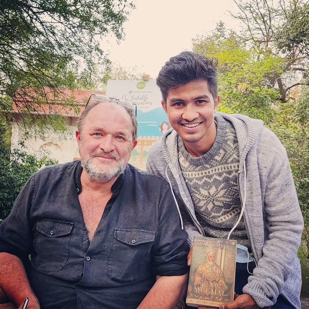 Sandeep60718600's tweet photo. Unforgettable Moment and Honor to meet one and only @DalrympleWill Sir https://t.co/m6IYf5rhiS