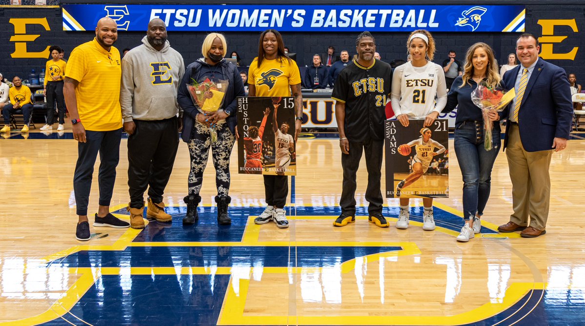 Happy Senior Day <a href="/Jamirr__/">Jamir Huston</a> and <a href="/AmayaAdams18/">Amaya Adams</a>! We wish you luck in the future and thank you for being a part of this program!

#ETSUTough | #TheExpectation