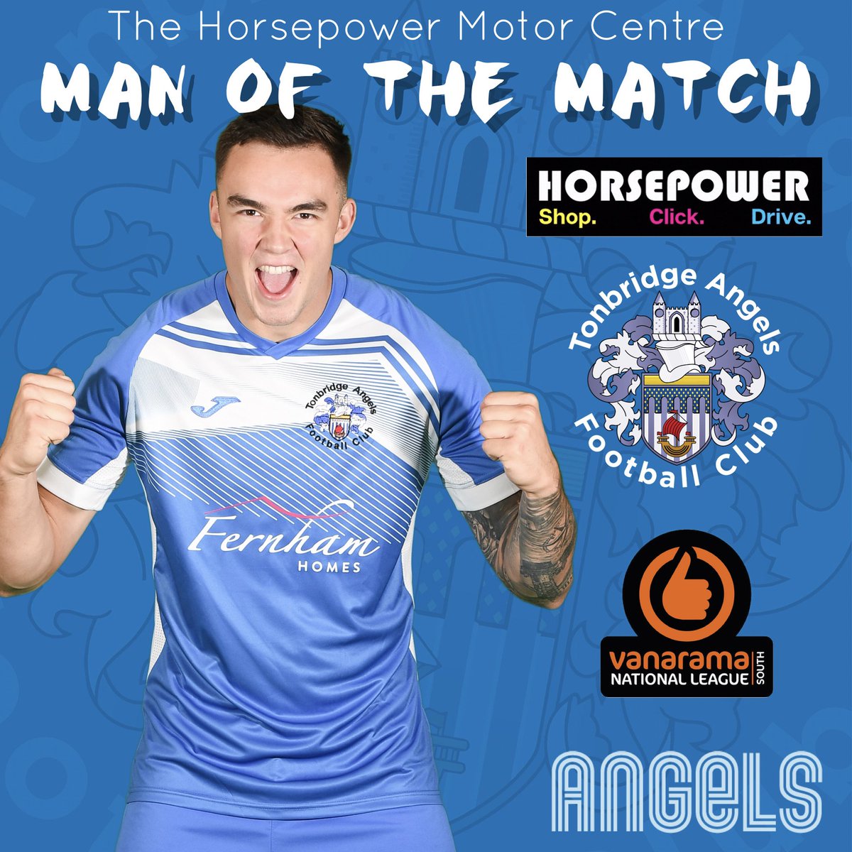 Today’s man of the match, sponsored by <a href="/HorsepowerMC/">Horsepower Motor Centre</a> was:

Tommy Wood  🥂🍾 

#MOTM #COYA #TAFC <a href="/TommyWood_98/">Tommy Wood</a>