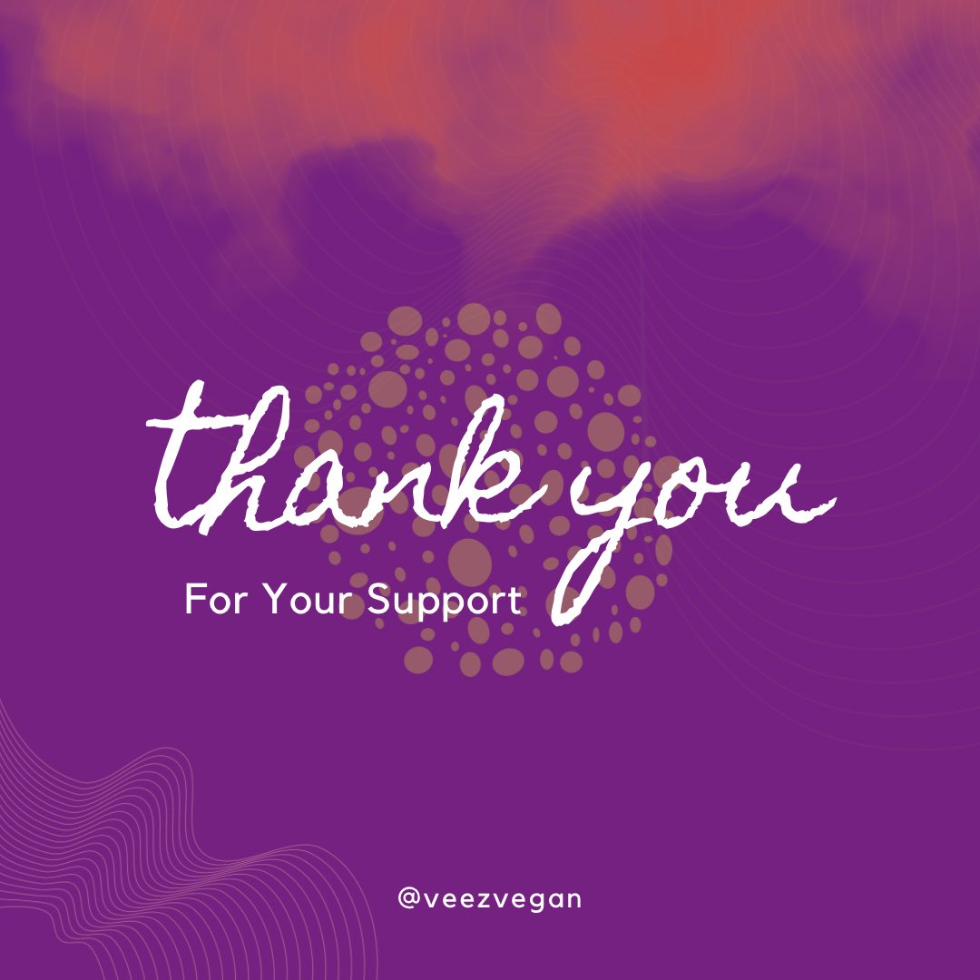 veezvegan's tweet photo. Thank you for your continuous support. Every purchase, comment, share, follow, kind messages, save, repost is highly appreciated &amp; valued...                                         💜
Bless, 

V’s Caribbean Restaurant Inc.  #Thankful https://t.co/jbHt4Vr5AN
