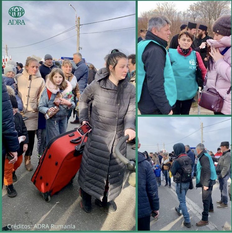 Oremos pela paz e pelo trabalho da #ADRA na região em resposta à crise humanitária. #PrayForUkraine