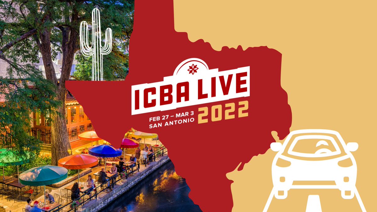 Hey #communitybankers are you hitting the road for #ICBALIVE? Don't forget to download the event app and pack your boots 👢 We'll see you in San Antonio! apple.co/3gYc8Q2