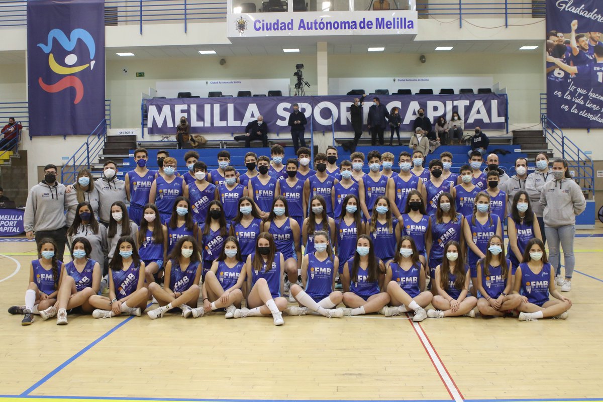 melillabcto's tweet photo. En el descanso del encuentro hemos presentado a la selecciones @FMBMELILLA que nos representarán en los Campeonatos de España.

#somosmelilla https://t.co/EsPCblvHie