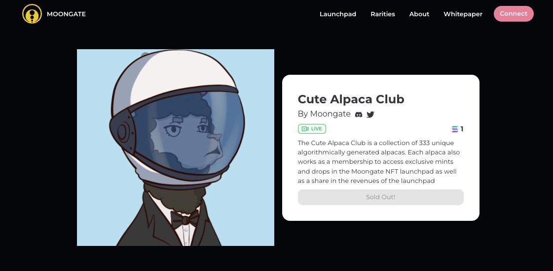 Why launch with us?
- 5% fee
- No secondary market fees
- Rarity listing after mint
- Pricing updates based on rarity
- Open mic on spaces with our community

Apply now: forms.gle/u9nVGdatkgWZn6…
Visit our website: moongate.space