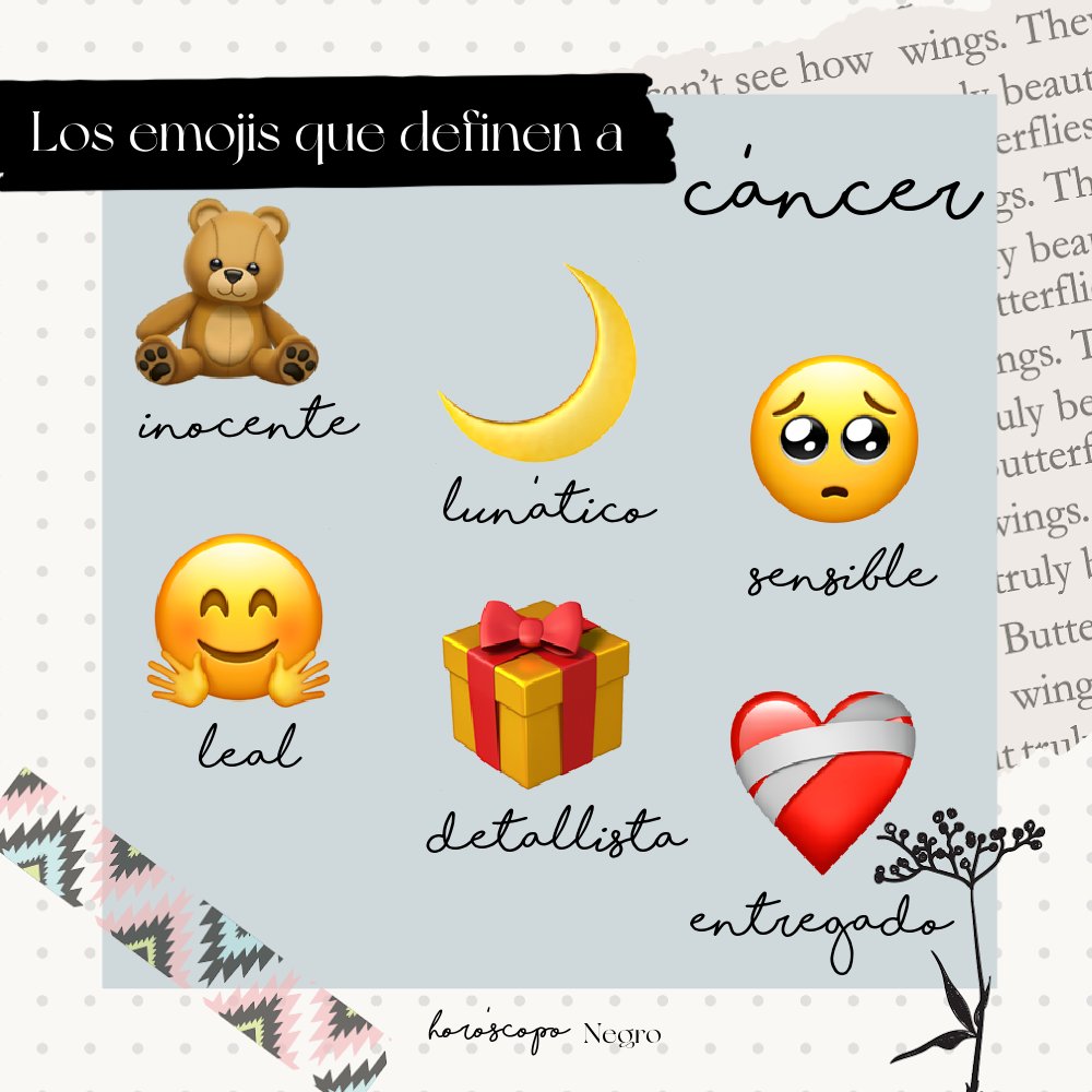 cancer_hn's tweet photo. Los emojis que definen a #Cáncer ♋️ https://t.co/2ioG8OwUXf