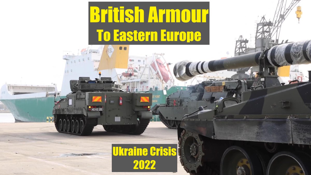 markWeb69983498's tweet photo. https://t.co/YN6mBVR6uO
British Army deploys Armour from the UK to Defend Eastern Europe https://t.co/y5p79RyWOM