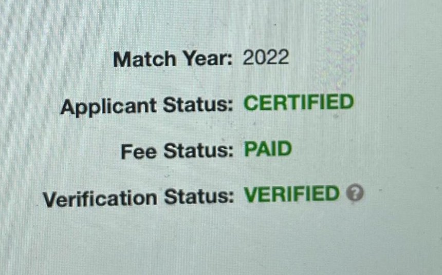 Feels like I've participated in a lottery.  Wish me luck. 🥴 #PathMatch22 #PathTwitter #MedTwitter