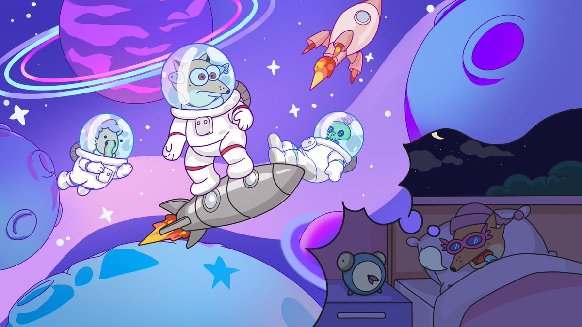 🦊💤Lonely &amp; sweet sleeping... 
👀Wanna see what's the fox dreaming?
🎁48Hr for 50 Whitelist for #Giveaways 

1️⃣Follow @YOLOFOXNFT &amp;🔔 
2️⃣Like ❤️ &amp; RT this post 
3️⃣Tag your NFT gang friends 

#NFT #NFTs #NFTCollection #nftAirdrops #NFTGiveaway  #nftart #NFTdrop  #Airdrop