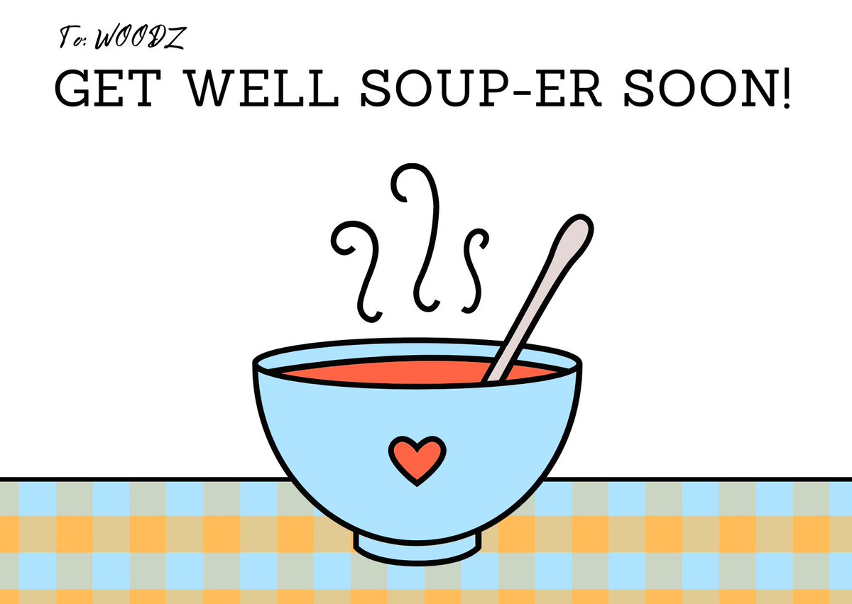 iv90041's tweet photo. It's almost a week and i hope you dont have any symptoms anymore 🙏🙏 your body is healing so healthy food is must! Rest well!
#GetWellSoonWoodz @_chowoodz
Ps. I'm running out of ideas lmao https://t.co/IXfURVz8rF