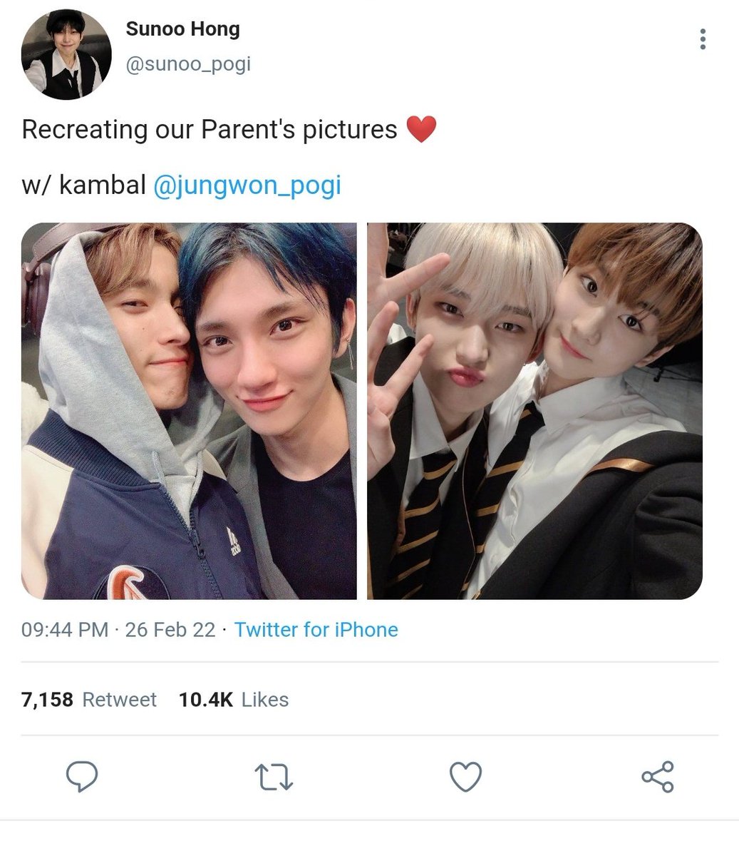 seoksooinlove's tweet photo. seoksoo x sunwon short au where, 

Suпоо and Jцпgwon prepared something for their parents ❤️ https://t.co/uRJFGbzLqF