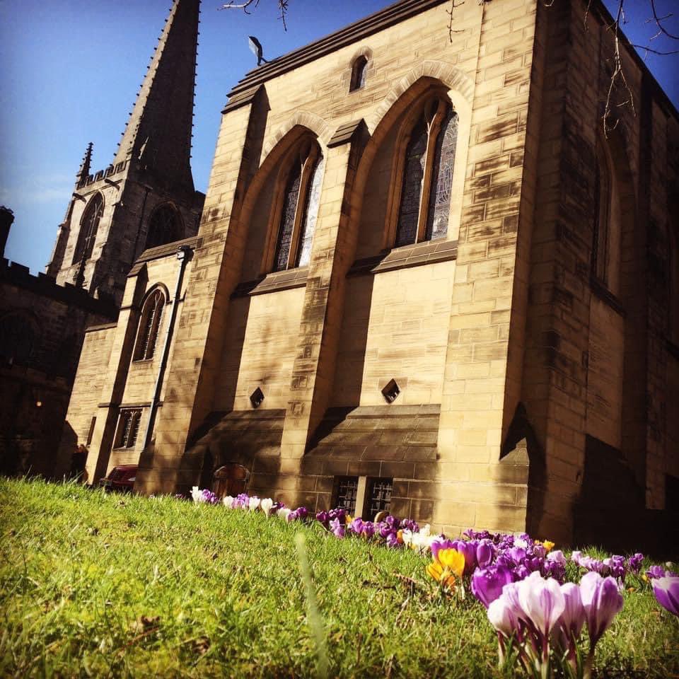 As we #prayersForUkraine and #PrayForPeace let a glimmer of Spring in the city today bring #hope