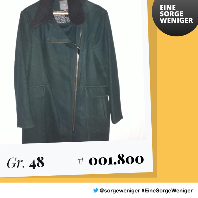 sorgeweniger's tweet photo. Die #Kleiderpaten haben Jacken und #Winterkleidung für Erwachsene in den Größen 48 und 56 im Fundus.
Dir gefällt etwas und dir fehlt das Geld für Kleidung? Melde dich mit der jeweiligen #Teilenummer und deinem @Twitternamen #EineSorgeWeniger
✉️hilfe@sorgeweniger.de https://t.co/mMZBk7kuGC