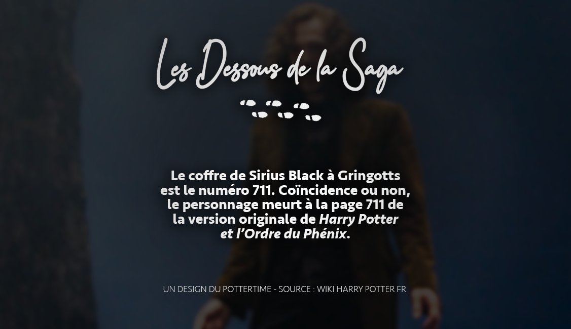 À croire que rien n'est laissé au hasard dans la saga Harry Potter ! ⚡️
#HarryPotter