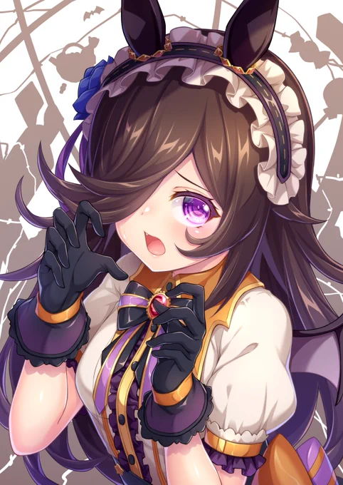 なかなか趣味絵描けないので
前描いたハロウィンライス置いときます 