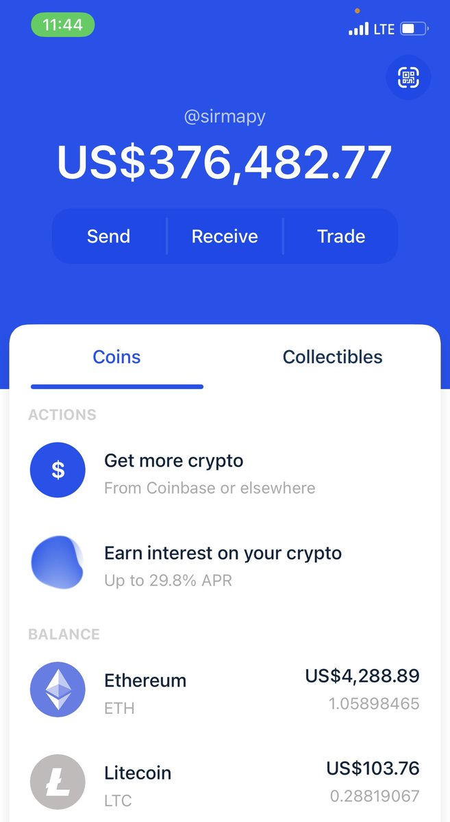 For those asking if my Shiba Inu investment was real. Yes it was. God told me to buy Shiba Inu at exactly March last year. I invested $500 for 12.4B token which turned into this $483K. Here’s a screenshot of before and after.