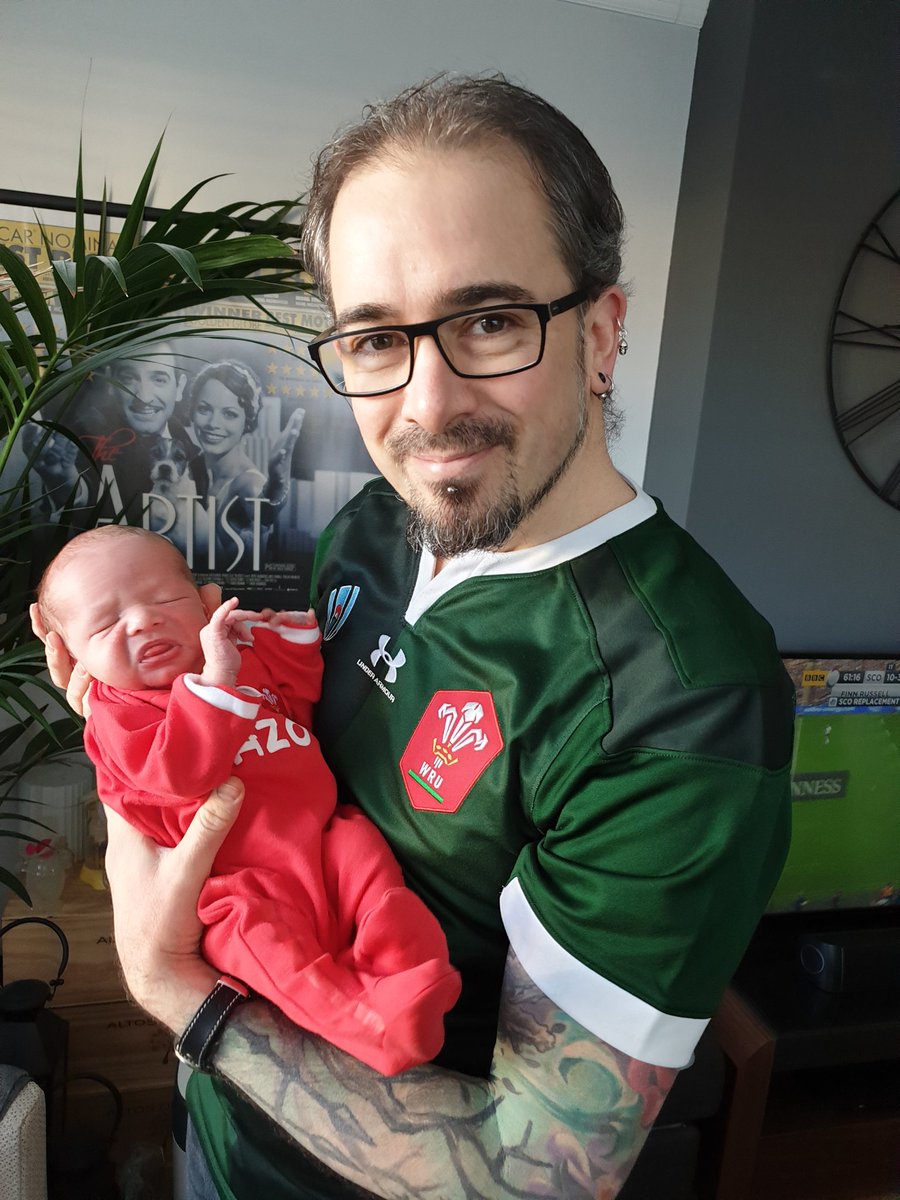 Christian Lloyd (@christianlloyd) on Twitter photo My 10 day old son clearly excited for his first #6nations game <a href="/SixNationsRugby/">Guinness Men's Six Nations</a> #WALES My 10 day old son clearly excited for his first #6nations game <a href="/SixNationsRugby/">Guinness Men's Six Nations</a> #WALES