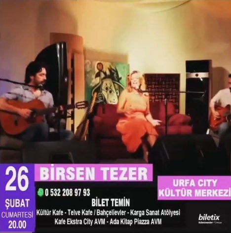TuncOndemir's tweet photo. @ #Şanlıurfa
Bu akşam #UrfaCity Kültür Merkezi'ndeyiz.
#BirsenTezer
#Urfa https://t.co/DFCQnnKSL9