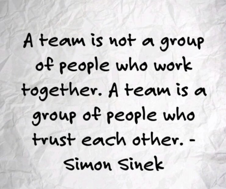 This rings true, esp in times of crisis and change.