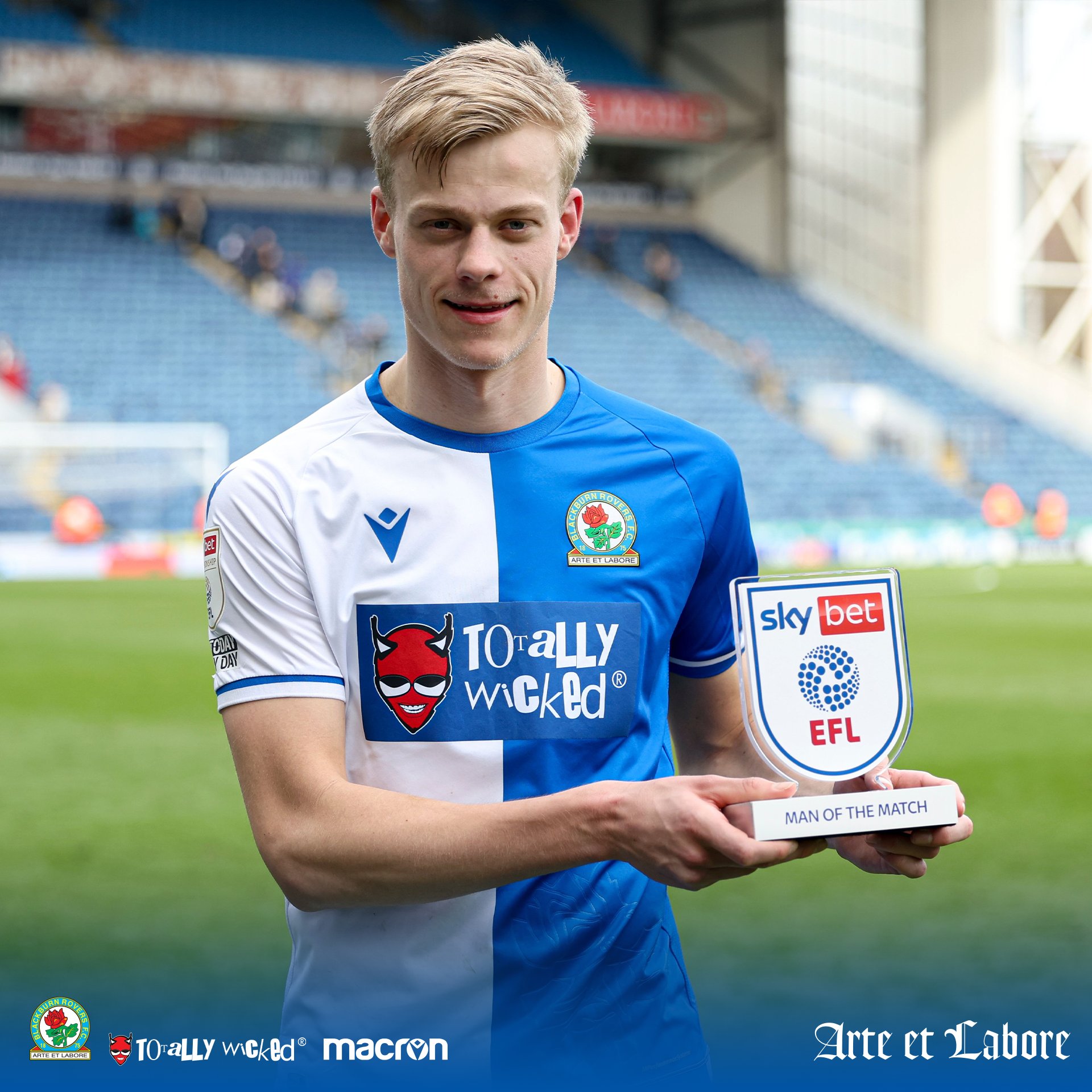 Blackburn Rovers on X: 🏆 Jan Paul van Hecke was named the