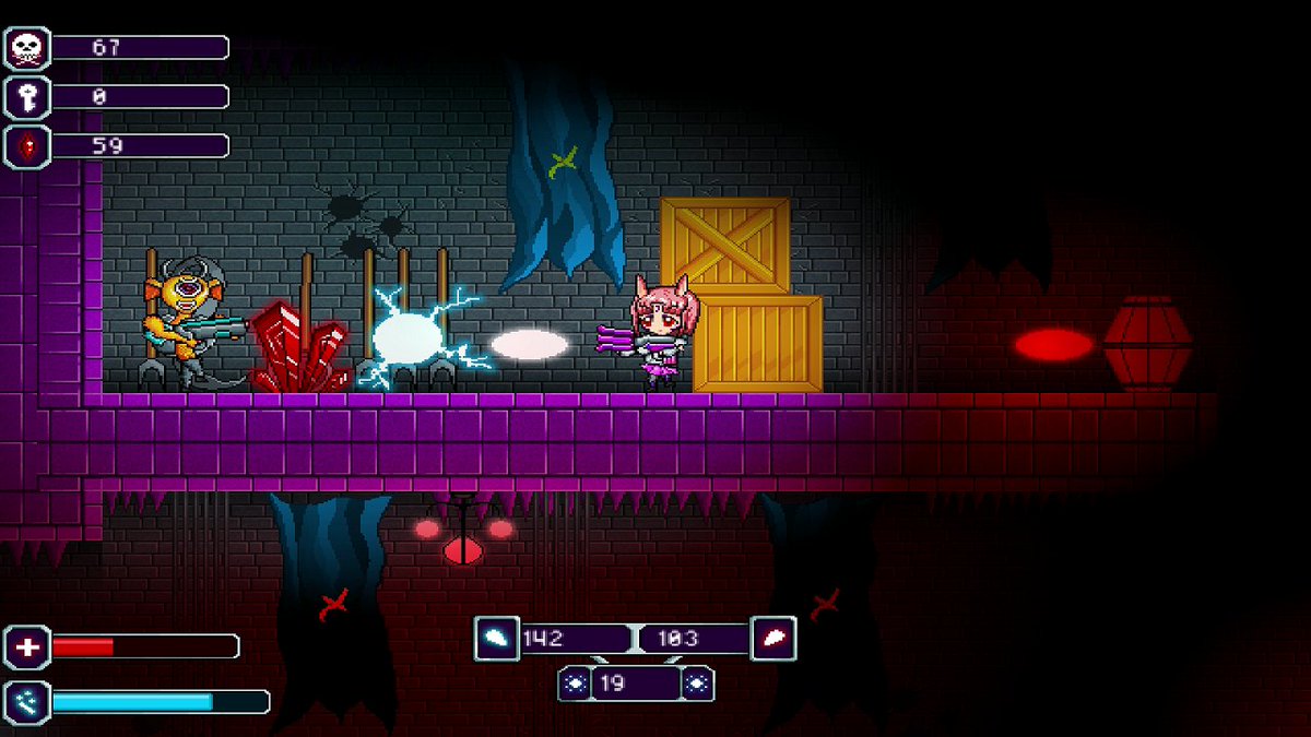 Anime themed Action Platformer called Emiko's Pledge launched on Steam! Check it out here: store.steampowered.com/app/1870170/Em… #screenshotsaturday #indiedev #gamedev #anime