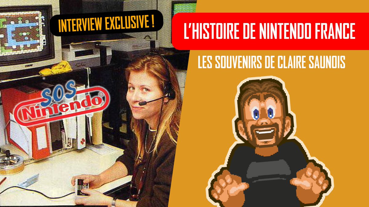 Les chouettes souvenirs de Claire Saunois au #SOSNintendo à la fin des années 80, début 90, c'est dispo ! :) youtube.com/watch?v=FO4oPg…