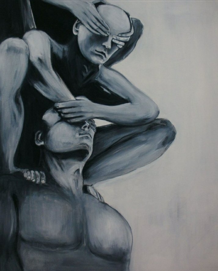 PROJECT__ART's tweet image. The #artwork 'People' by the #artist Edmonda Berdilla. Discover #independentartists and #emergingartists on projectart.com.